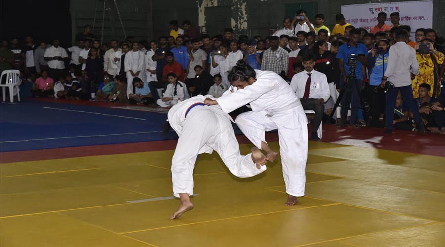 आमदार चषक राज्यस्तरीय ज्युनियर ज्यूदो स्पर्धा : दिक्षा खरेला रौप्य, सानिका शेडगे व केतकी गोरेला कांस्य