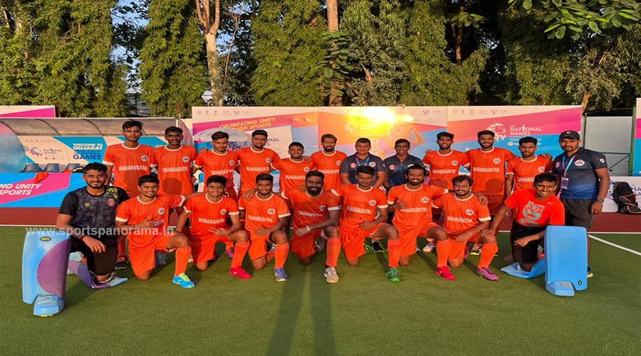 हॉकी मधील पुरुषांच्या गटात महाराष्ट्राचा दणदणीत विजय